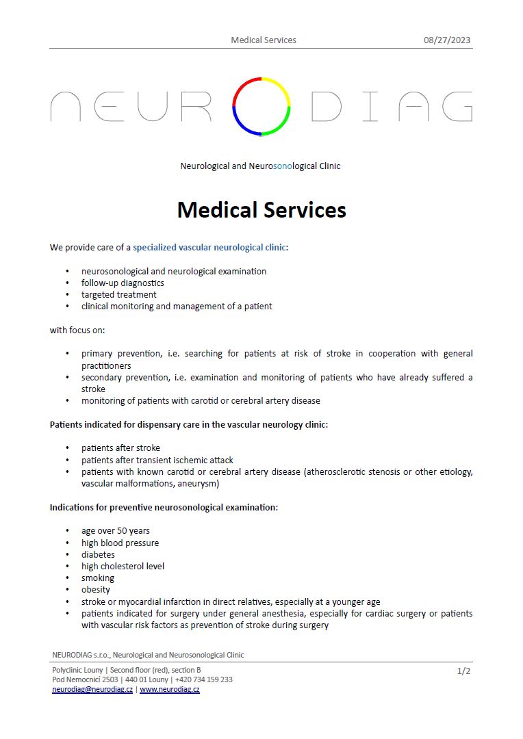 Medical Services